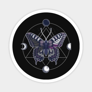 Demisexual Butterfly Magnet